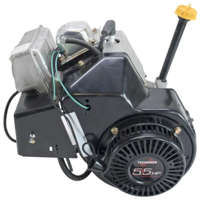 Tecumseh Engine-ASM 5.5hp Stepped Shaft Muffler, No Fuel Tank OH195SA-72554-34 - Image 1 of 4