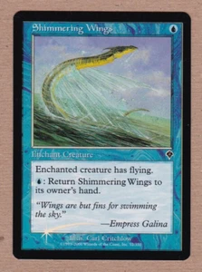 MTG - Shimmering Wings - Invasion - Common VF/EX - Foil Einzelkarte - Bild 1 von 2
