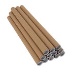 15 Inches Kraft Shipping Tubes With Black Caps (18 Pack | Good 3.4*51cm