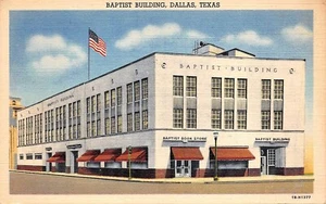 # K351    DALLAS,  TX.      POSTCARD,   BAPTIST BUILDING - Picture 1 of 2