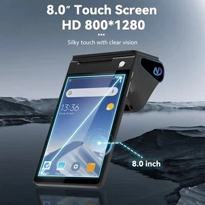 Tablet 8 Zoll LTE 4G Bluetooth Dual-SIM WLAN 3600mAH Android 14 mit Bondrucker - Bild 1 von 11