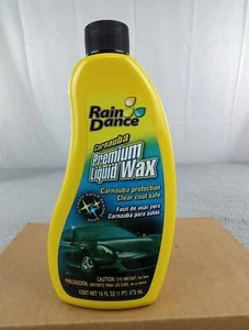Rain Dance Carnauba Premium Liquid Wax 16 oz Clear Coat Safe  - Picture 1 of 6