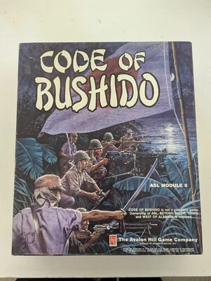 Avalon Hill Squad Leader Code of Bushido JUST THE BOX. - Image 1 of 2