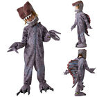Spinosaurus Dinosaur Costume Fancy Dress Jumpsuit Masks Kids Boys Girls Cosplayお