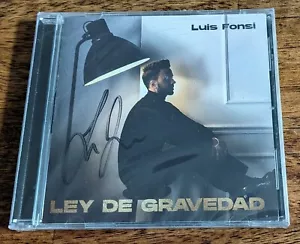 New! Sealed! Luis Fonsi 2022 Album Ley de Gravedad CD Signed Autographed Firmado - Picture 1 of 2