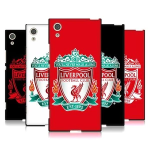 OFFICIAL LIVERPOOL FOOTBALL CLUB CREST 1 BLACK SOFT GEL CASE FOR SONY PHONES - Picture 1 of 19
