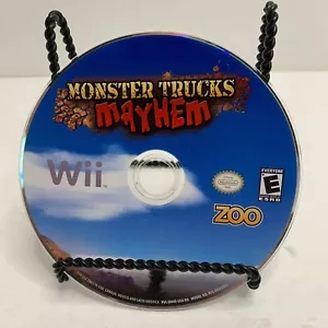 Monster Trucks Mayhem (Nintendo Wii, 2009) -DISC ONLY-ZOO-!!! - Picture 1 of 2