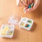 Pills Organizer Empty Drugs Boxes Medicine Case Cutter Transparent Pill Box