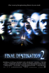FINAL DESTINATION 2 MOVIE POSTER 2 Sided ORIGINAL 27x40 ALI LARTER A.J. COOK - Picture 1 of 1