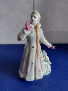 UdSSr-~Russische Porzellanfigur-~Dulevo-~Snow Maiden-~Schneemädchen-~ - Bild 1 von 17