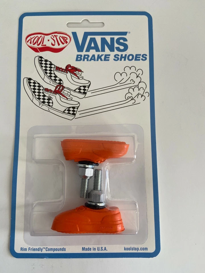 Zapata Kool Stop Vans Pastillas de Freno BMX Frenos Bicicleta Poste Roscado, Elige Tu Color Foto 1 de 1