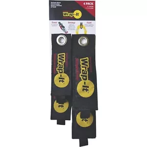 Wrap-It 104-34B Heavy-Duty Storage Straps for Cords Wires 4-Pack (Two L, Two XL) - Picture 1 of 7