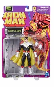 Count Nefaria Marvel Legends Iron Man Retro 6" Action Figure Hasbro New 2024 - Picture 1 of 2