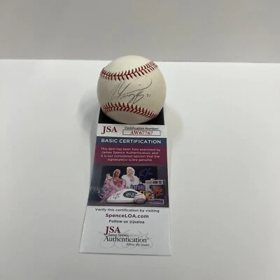 Mike Piazza Autographed Signed Baseball New York Mets MLB JSA #AW67767 - Image 1 of 4
