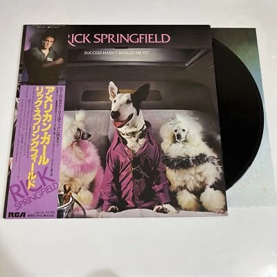 Rick Springfield – Success Hasn't Spoiled Me Yet 1982 LP Vinyl Obi RPL-8127 - Image 1 of 4