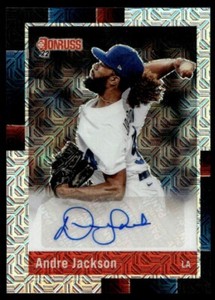2022 Donruss Optic Retro 1988 Signatures Andre Jackson Auto #R88S-AJ