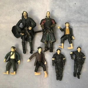 Lord Of The Rings Action Figures 2002 2001 2003 Job Lot Bundle Fellowship - Picture 1 of 9