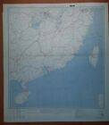 1945 US Army Asia Transportation Maps - China WW II - 4 sheets