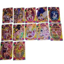 🌜Sailor Moon Vintage Holographic Prism Sticker's Card Lot Of 12 Rare Card's🌛