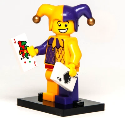 Nuevo Lego CMF Serie 12 Minifigura Bufón con Cartas Joker (col12-9) 71007 Foto 1 de 4
