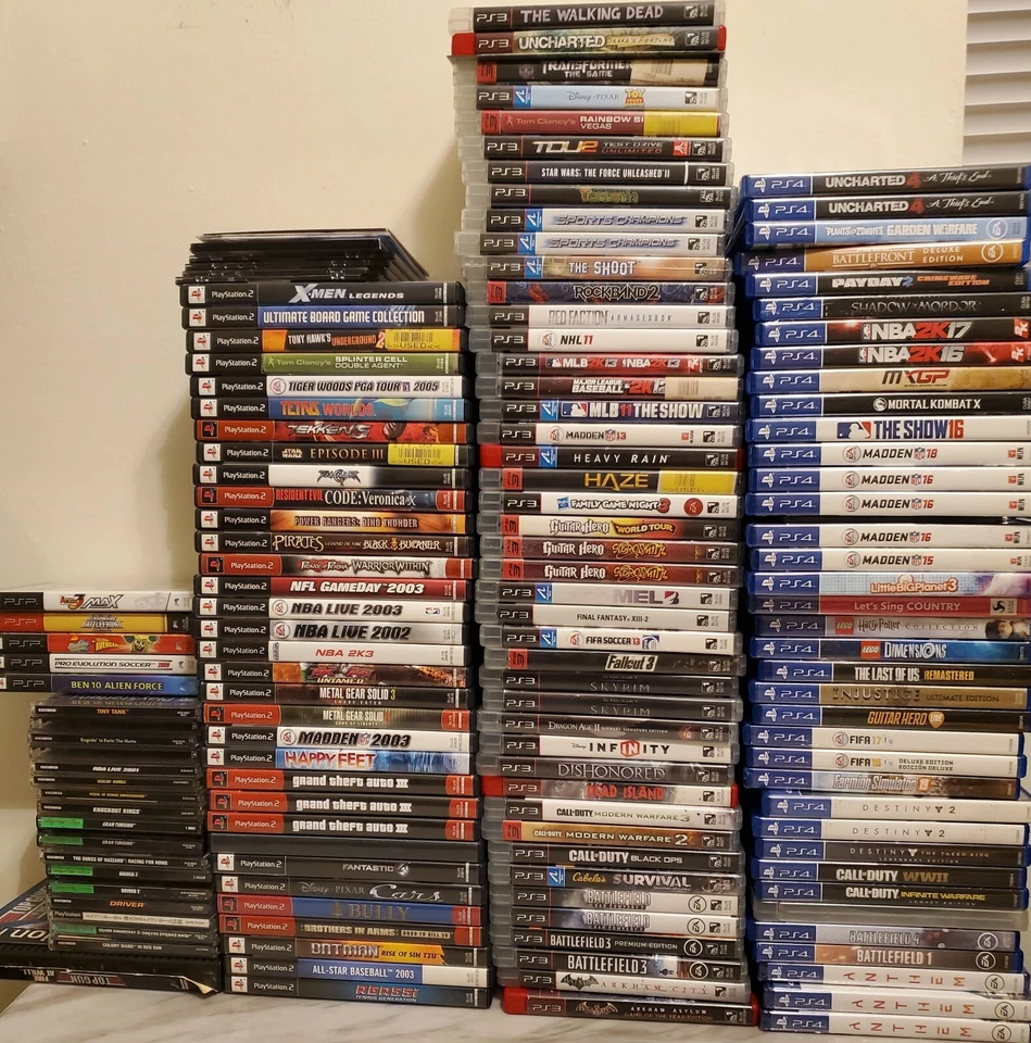 Playstation Games Pick & Choose PS1 PS2 PS3 PS4 PSP Games - Read Description - Image 1 of 1