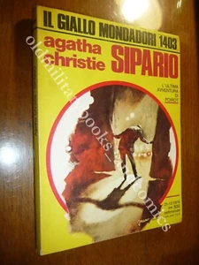 AGATA CHRISTIE SIPARIO L'ULTIMA AVVENTURA DI POIROT MONDADORI 1975 - Imagen 1 de 1