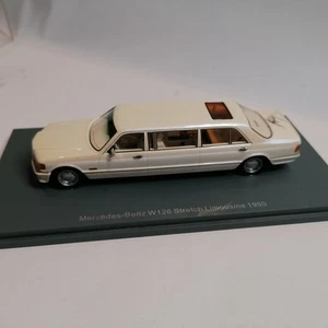 Neo Scale Models 1:43 Diecast 1990 Mercedes Benz W127 Stretch Limousine - Picture 1 of 7