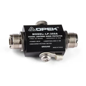 Coaxial Lightning Surge Protector, DC-500MHz, 50 OHM, 300W, Discharge DC 350V - Picture 1 of 1
