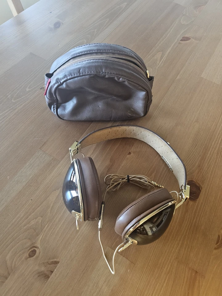 Auriculares Skullcandy Roc Nation Aviator Marrón/Dorado Auriculares con Cable Sobre la Oreja Foto 1 de 1