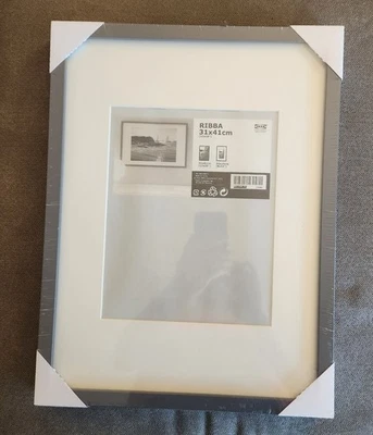 ¡Nuevo! Marco de fotos IKEA Ribba negro 12" x 16" o 31 x 41 CM sellado!  Foto 1 de 3