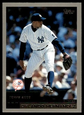 2000 Topps Orlando Hernandez New York Yankees #285 - Image 1 of 2