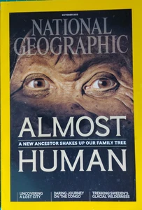 National Geographic Magazine 10/2015 Almost Human New Ancestors In Family Tree - Picture 1 of 2