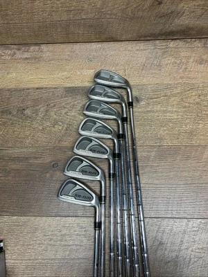 Vintage Spalding Top-Flite Tour Mid-Size Iron Set 3-9  Steel Shafts Stiff Flex - Image 1 of 4