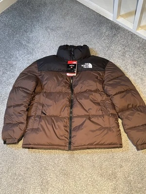 The North Face Men's 700 Nupste Puffer Jacket Brown Size Xl - Image 1 of 4