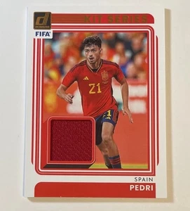 Panini Donruss Soccer Spain Pedri Kit Series Patch 2022/23 Relic Patch Card - Bild 1 von 5