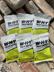 Lot of 6 | RESCUE! W-H-Y Non-Toxic Trap Refill for Wasps Hornets Yellowjackets - Picture 1 of 9