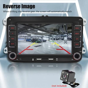7" CarPlay For Android 11 For VW Golf 5 6 Jetta Passat Car GPS WiFi Stereo Radio - Picture 1 of 16