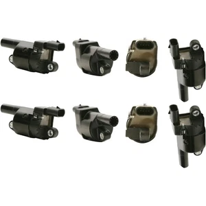 SET-DELGN10165 Delphi Ignition Coils Set of 8 for Chevy Express Van SaVana Yukon - Picture 1 of 7