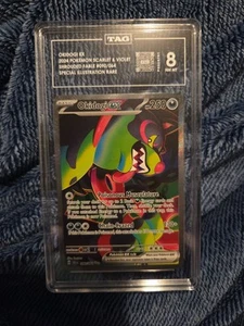 Pokémon Okidogi ex 090/064 fábula cubierta etiqueta 8 como nuevo - Imagen 1 de 2