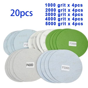 Accessories Sanding Disc 20pcs Artificial stone Furniture Metal Polishing - Picture 1 of 12