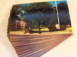 CARTOLINA IDENTICA LOTTO 25! NIANTIC, CT. IL VERDE! INVITI ARTIGIANALI MAI USATI c - Foto 1 di 4
