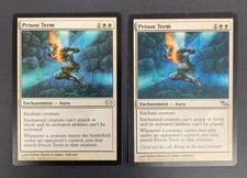 2 X Prison Term, Shadowmoor, Magic the Gathering, MTG, NM