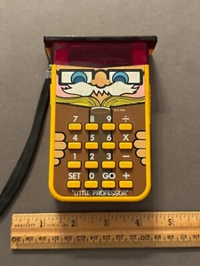 TEXAS INSTRUMENTS 1976 LITTLE PROFESSOR CHILD'S CALCULATOR FOR PARTS/REPAIR VTG - Picture 1 of 6