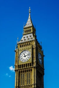 Striking Clock Tower London UK Art Wall Decor - POSTER 20x30 - Picture 1 of 4