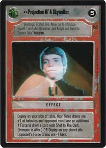 Projection Of A Skywalker (Jabba's Palace) | Decipher Star Wars CCG | NM/LP - Picture 1 of 1