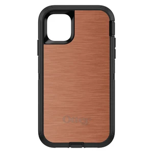 OtterBox Defender for iPhone / Samsung Galaxy - Orange Stainless Steel Print - Picture 1 of 40