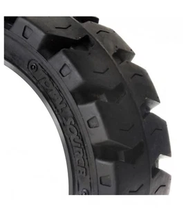 Neumáticos de carretilla elevadora sólida 21X7X15 neumático prensado | tracción negra - Imagen 1 de 2
