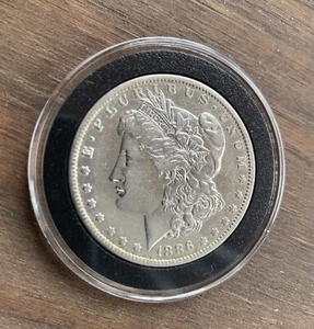 MORGAN SILVER DOLLAR 1886 O - Coin - Picture 1 of 4