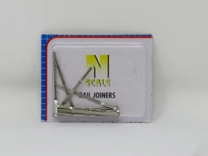 Atlas N Scale Code 80 Rail Joiners Metal for Model Train Layout Track 48 pc 2535 - Picture 1 of 2