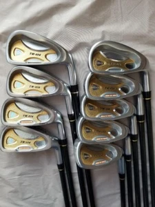 HONMA GOLF Twin Marks TM-504 9pcs Iron Set 4-11/SW Flex-R 2S ARMRQ 8 56 No H/C - Picture 1 of 10